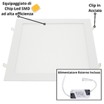 Pannello-led-incasso-28.2cm-24watt-slim-quadro-soffitto-alimentatore-incluso-----temperatura-colore-lampada-4500k-bia...