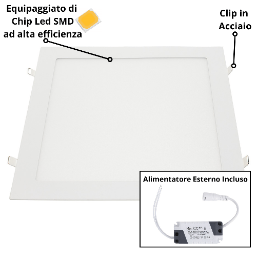 Pannello-led-incasso-28.2cm-24watt-slim-quadro-soffitto-alimentatore-incluso-----temperatura-colore-lampada-4500k-bia...