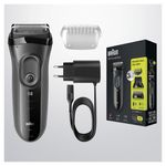 Braun-Series-3-ShaveStyle-3000BT-Rasoio-Da-Barba-Elettrico-Da-Uomo-Nero-Grigio