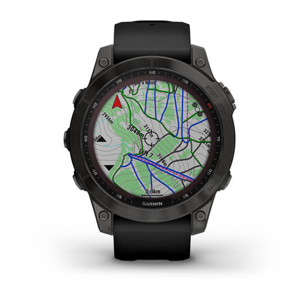 GARMIN-Fenix-7-SAPPHIRE-SOLAR-Black-con-cinturino-Black-art.010-02540-35