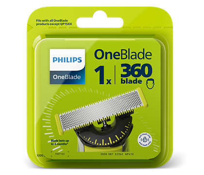 Philips-Norelco-OneBlade-OneBlade-QP410-50-Lama-di-ricambio-360