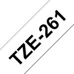 BROTHER-TZE261-BK-WHITE-36MM