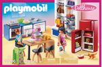 Playmobil-Casa-delle-bambole---Cucina-familiare--70206-