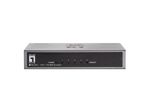 LevelOne-FEU-0511-switch-di-rete-Fast-Ethernet--10-100--Nero-Grigio