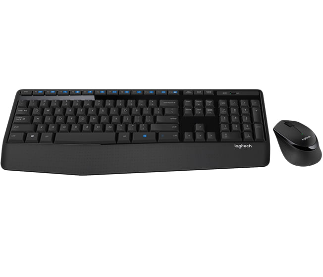 Logitech-Wireless-Combo-MK345-tastiera-Mouse-incluso-USB-Francese-Nero