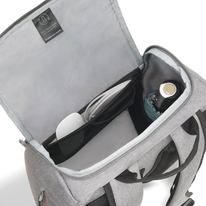 Dicota-Eco-MOTION-13---15.6-borsa-per-notebook-396-cm--15.6--Zaino-Grigio--DICOTA-Eco-Motion---Notebook-carrying-backpa