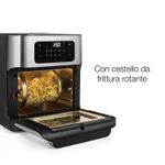 Princess-182065-Forno-Aerofryer-–-Capacita-10-litri-–-Acciaio-inossidabile