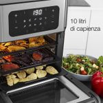 Princess-182065-Forno-Aerofryer-–-Capacita-10-litri-–-Acciaio-inossidabile