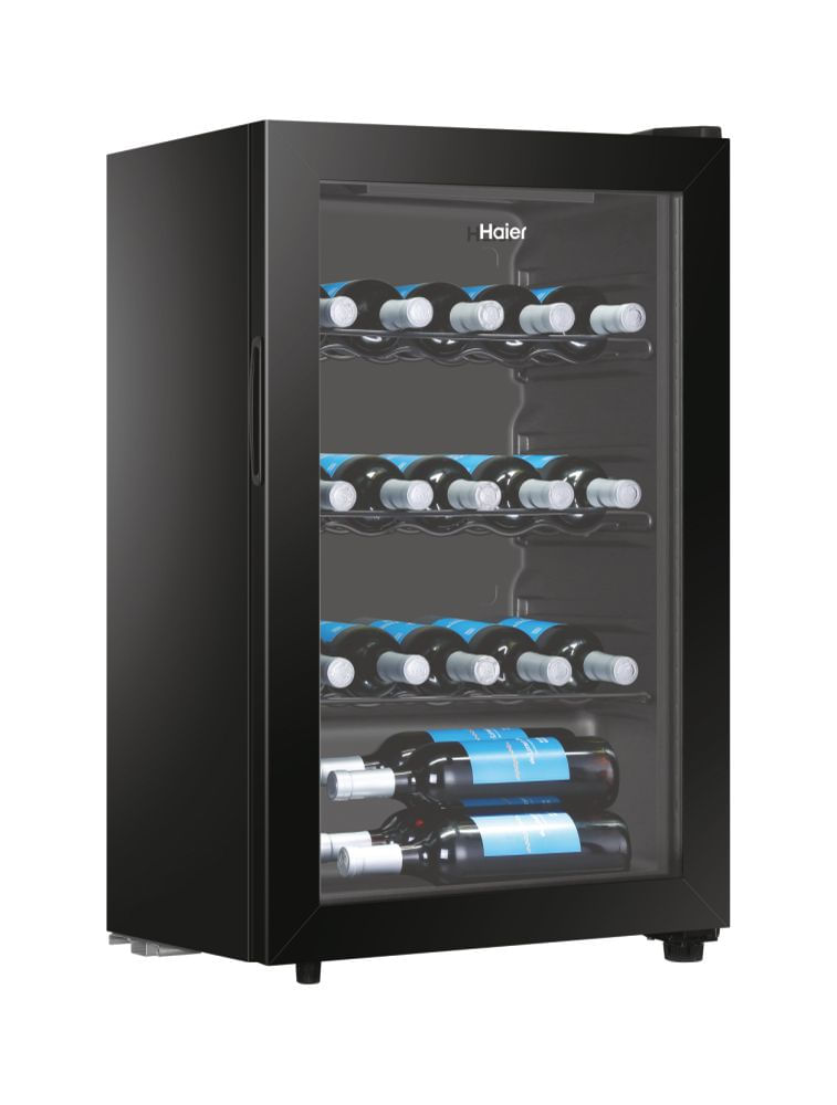 Haier-Wine-Bank-50-Serie-3-HWS31GGE-Cantinetta-vino-con-compressore-Libera-installazione-Nero-31-bottiglia-bottiglie