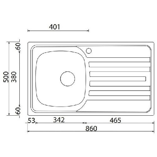 CM-Nihal-86x50-1V-Lavello-ad-incasso-Rettangolare-Acciaio-inossidabile