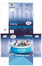 Bestway-Set-Piscina-Gonfiabile-Fast-Rotonda-183x51-cm-Blu