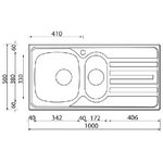 CM-Nihal-100x50-2V-Lavello-ad-incasso-Rettangolare-Acciaio-inossidabile