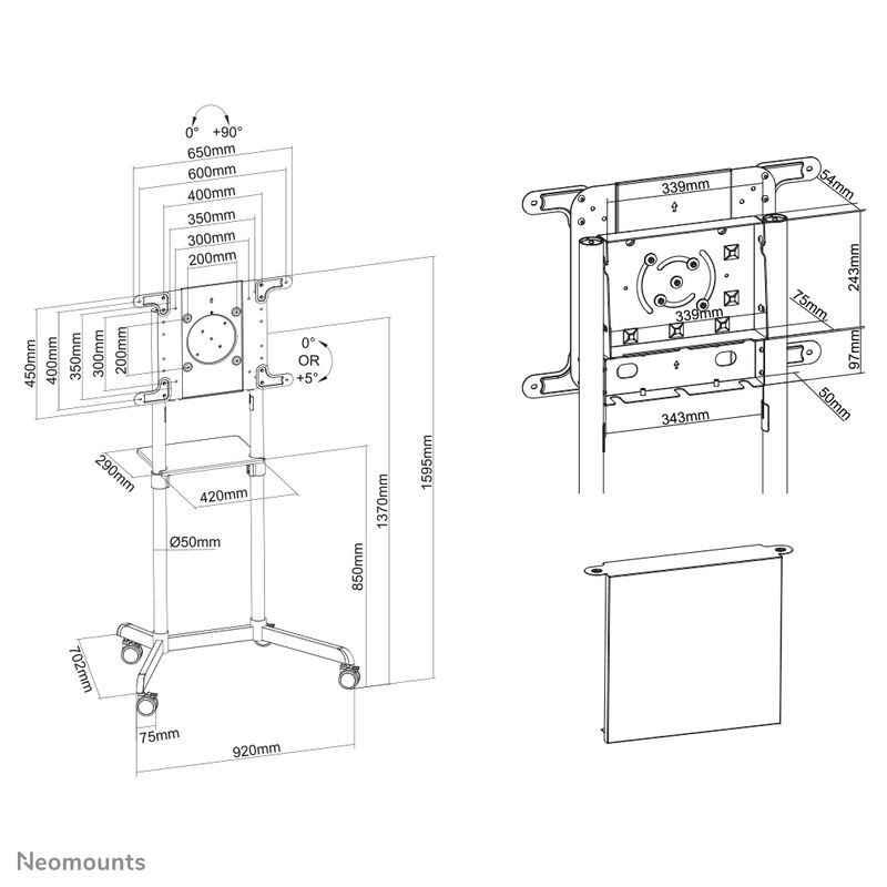 Neomounts-by-Newstar-Mobiletto-portatile-per-TV