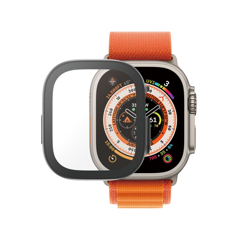 PanzerGlassa¢-Apple-Watch-Ultra-e-Ultra-2-a-corpo-intero---49-mm-in-nero