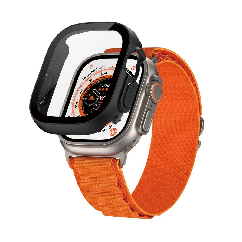 PanzerGlassa¢-Apple-Watch-Ultra-e-Ultra-2-a-corpo-intero---49-mm-in-nero