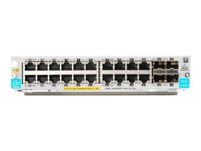 HPE J9990A modulo del commutatore di rete Gigabit Ethernet (HP Modul zl2 v3 20xGBit PoE+/4xSFP+ J9990A)