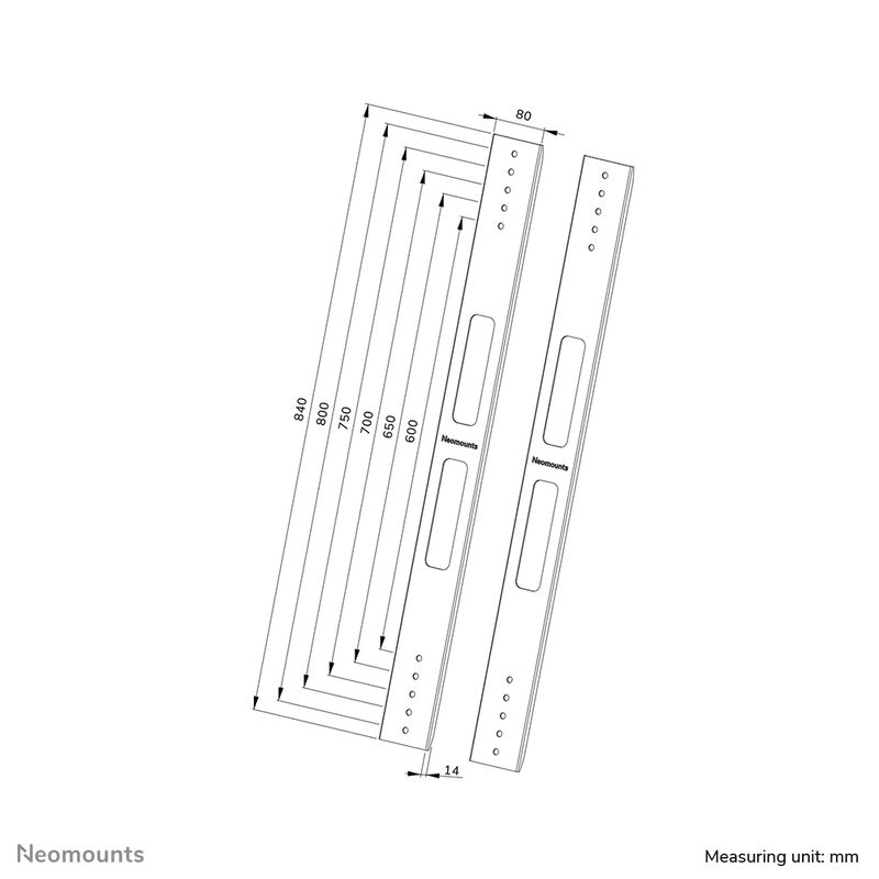 VESA-ERWEITERUNGSKIT-500-800-MAX.-75KG-BLACK-NEOMO