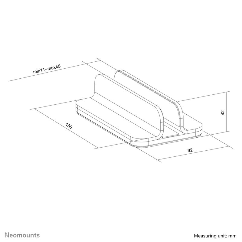 Neomounts-supporto-per-laptop--NEWSTAR-VERTICAT-LAPTOP-STAND---LAPTOP-STAND-BLACK-