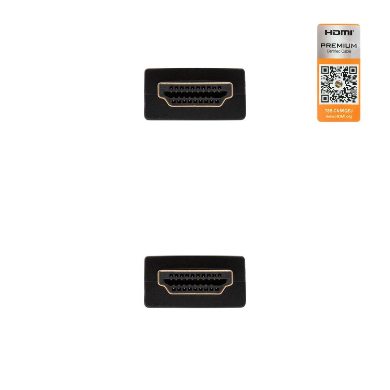 Nanocable-HDMI-V2.0-3m-cavo-HDMI-HDMI-tipo-A--Standard--Nero