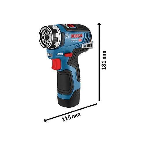 Bosch-GSR-12V-35-FC-1750-Giri-min-Senza-chiave-590-g-Nero-Blu-Rosso