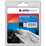 AgfaPhoto APHP302XLB cartuccia d'inchiostro Nero (Ink, Black HP No. 302 XL - Pages 480 - Standard - Warranty: 36M)