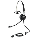 Jabra-Biz-2400-II-QD-Mono-NC-3-in-1-Wideband-Auricolare-Cablato-Passanuca-A-clip-A-Padiglione-Ufficio-Nero-Argento