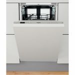 Whirlpool WSIC3M17 Lavastoviglie Slim da Incasso a Scomparsa Totale 10 Coperti Classe energetica A+ 6 Programmi