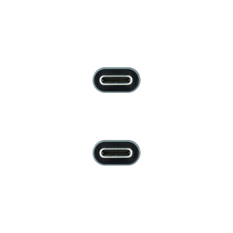 Nanocable-10.01.4302-cavo-USB-2-m-USB4-Gen-2x2-USB-C-Nero