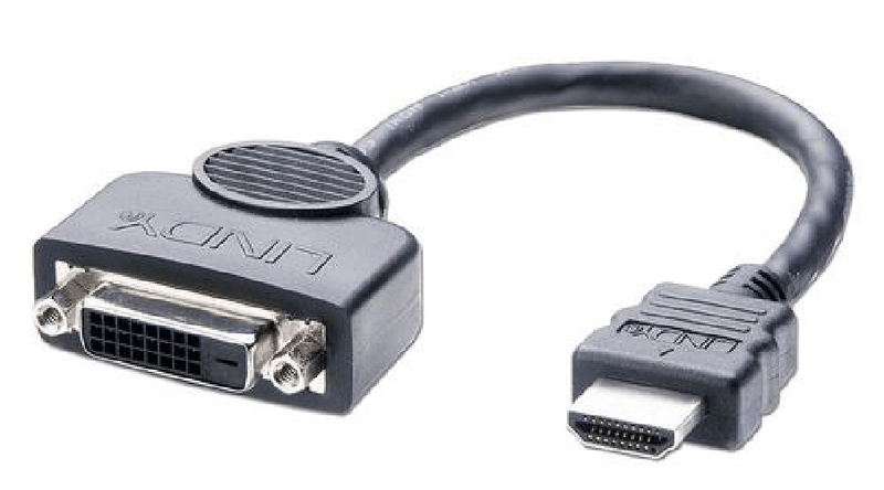 Lindy-41227-cavo-e-adattatore-video-02-m-DVI-D-HDMI-Nero