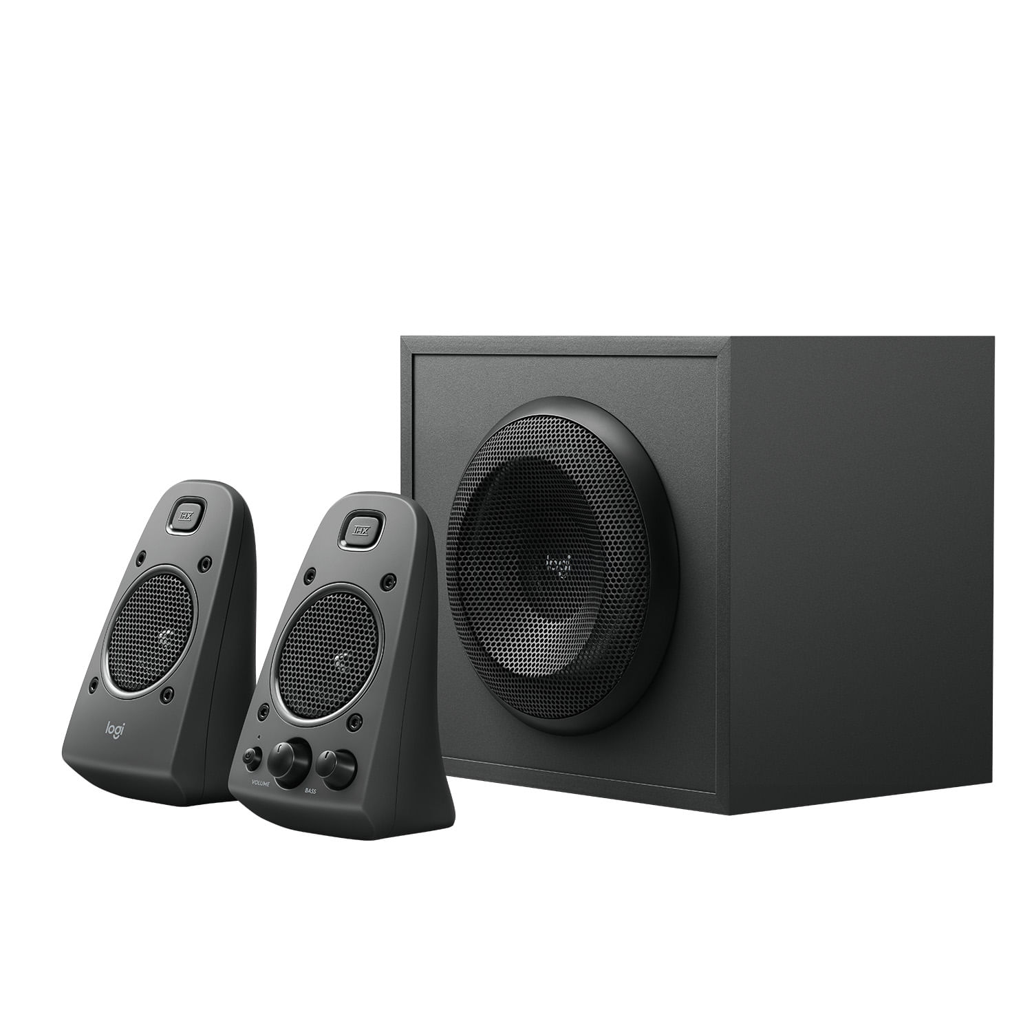 Logitech Sistema di altoparlanti Logitech Z-625 2.1 con subwoofer e ingresso ottico (potente suono THX)
