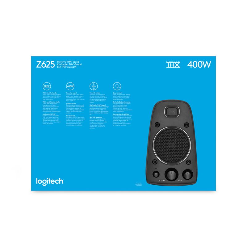 Sistema-di-altoparlanti-Logitech-Z-625-2.1-con-subwoofer-e-ingresso-ottico--potente-suono-THX-