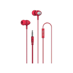 Celly-UP500-Auricolare-Cablato-In-ear-Musica-e-Chiamate-Rosso