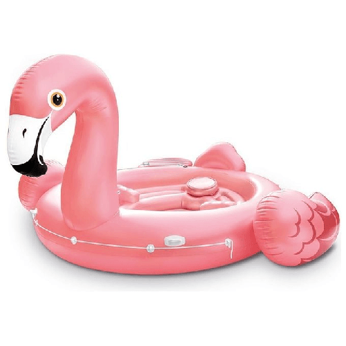 Intex-57267EU-galleggiante-da-piscina-e-da-spiaggia-Rosa-Immagine-Vinile-Isola-galleggiante