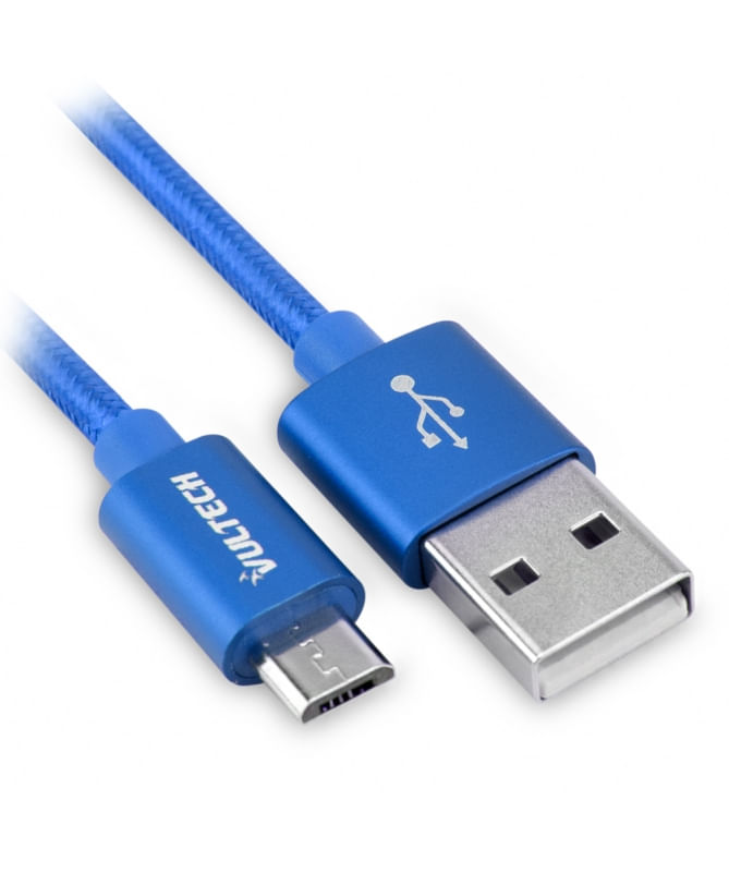 VULTECH-CAVO-USB-TO-MICRO-USB-2.0-SM-N31BL-IN-NYLON-1M---BLU