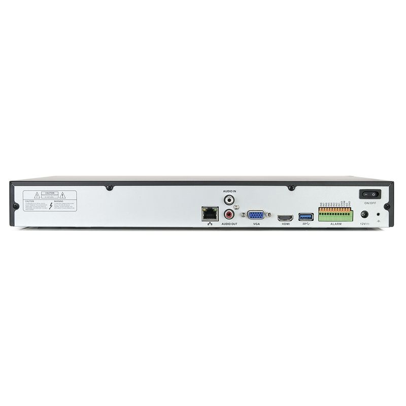 VULTECH-NVR-VIDEO-RECORDER-16-CANALI-UHD-4K-8MPX-H.265-HDMI-P2P-CLOUD-2-HD-ALARM-VS-NVR9516EVO-UHD