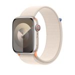 Apple-MT5E3ZM-A-accessorio-indossabile-intelligente-Band-Nylon-Poliestere-riciclato-Spandex--APPLE-WATCH-45-STARLIGHT-