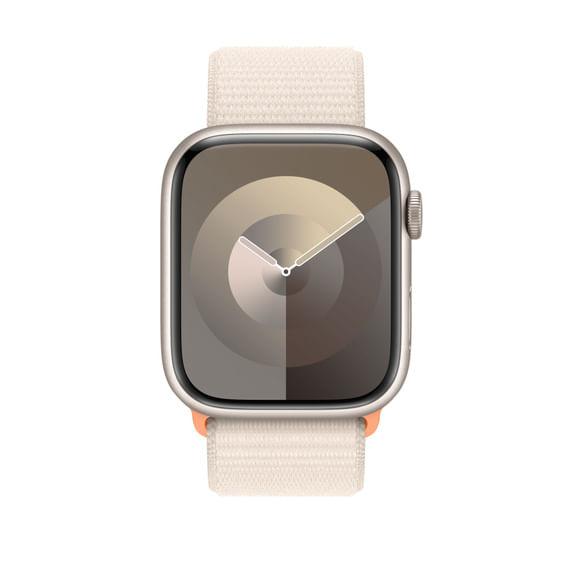 Apple-MT5E3ZM-A-accessorio-indossabile-intelligente-Band-Nylon-Poliestere-riciclato-Spandex--APPLE-WATCH-45-STARLIGHT-