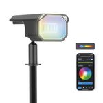 Faretto-LED-Solare-da-Esterno-Ksix-Smartled---RGB-CCT---IP65---Controllo-APP