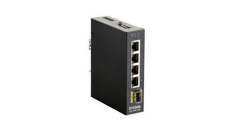 D-Link-DIS‑100G‑5SW-Non-gestito-L2-Gigabit-Ethernet--10-100-1000--Nero