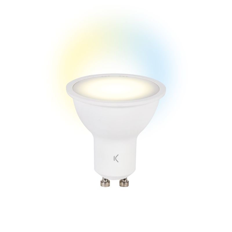 Ksix-Confezione-da-2-Lampadine-Smartled-Smart---CCT---5.5W---GU10