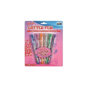 Niji 5340 penna gel Penna in gel con cappuccio Multicolore 6 pz