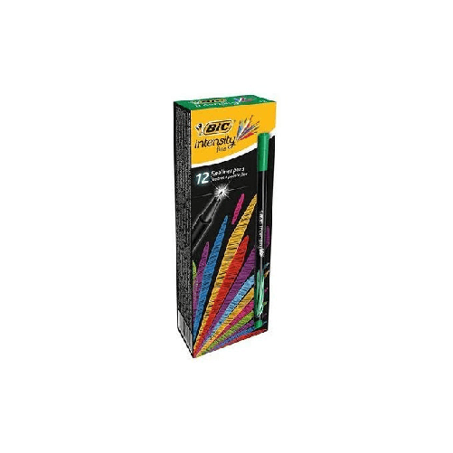 BIC-fineliner-Intensity-marcatore-Fine-Verde-12-pz