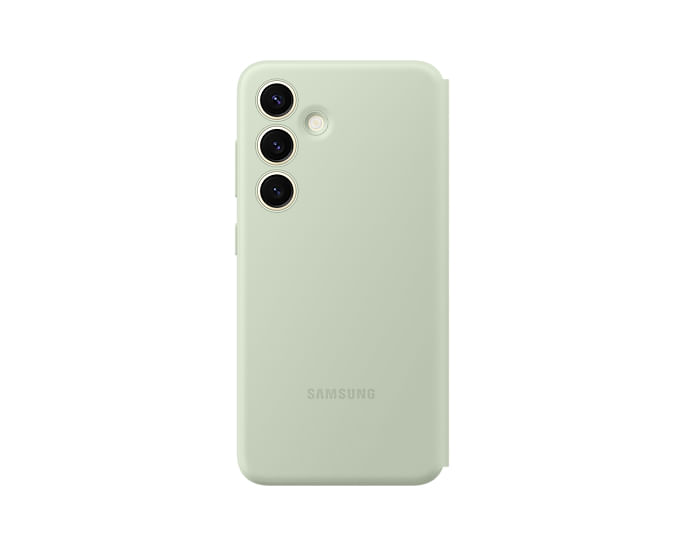 Custodia-a-portafoglio-Samsung-Smart-View-per-Samsung-Galaxy-S24--verde-chiaro-