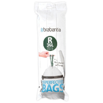 Brabantia 115622 sacchetto per rifiuti 36 L Bianco 10 pz