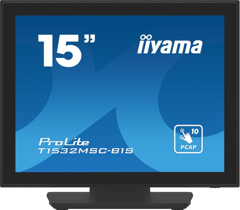 iiyama-ProLite-T1532MSC-B1S-Monitor-PC-381-cm--15--1024-x-768-Pixel-XGA-LCD-Touch-screen-Nero--iiyama-ProLite-T1532MSC-