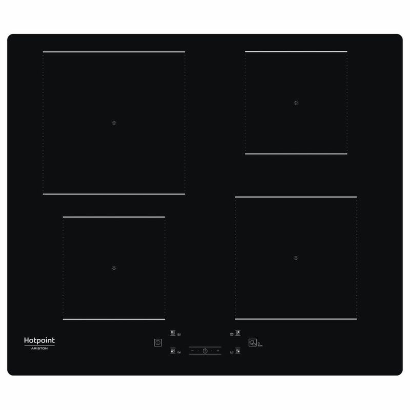 Hotpoint-HQ-2260S-NE-Nero-Da-incasso-59-cm-Piano-cottura-a-induzione-4-Fornello-i-