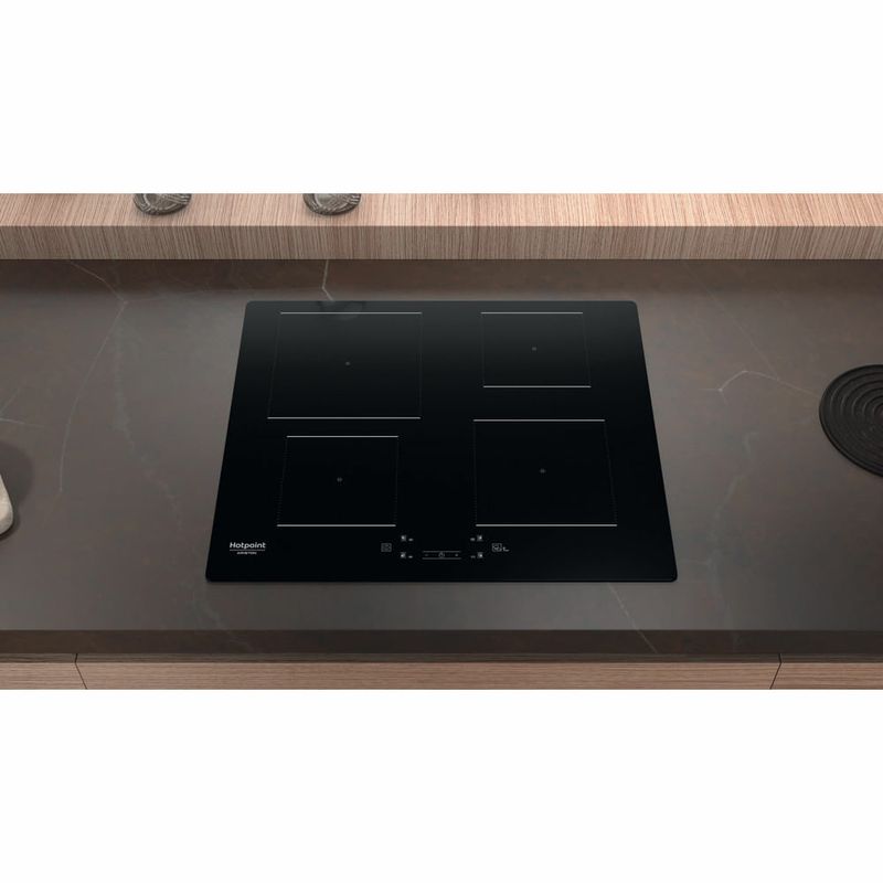 Hotpoint-HQ-2260S-NE-Nero-Da-incasso-59-cm-Piano-cottura-a-induzione-4-Fornello-i-