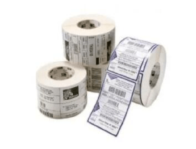 Zebra Etichette di trasferimento termico 1000T Zebra Z -Perform 1000T 102 mm x 76 mm -12 (adesivo permanente, scoperto