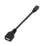 AISENS A101-0031 Cavo USB 0,15 m USB 2.0 USB A Micro-USB B Nero