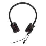 Jabra Evolve 20SE USB-C MS Stereo Auricolare Cablato A Padiglione Ufficio USB tipo-C Nero